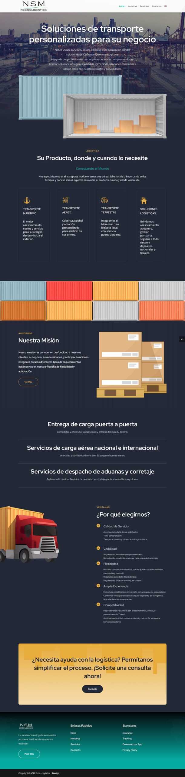 NSM Foods Logistics
