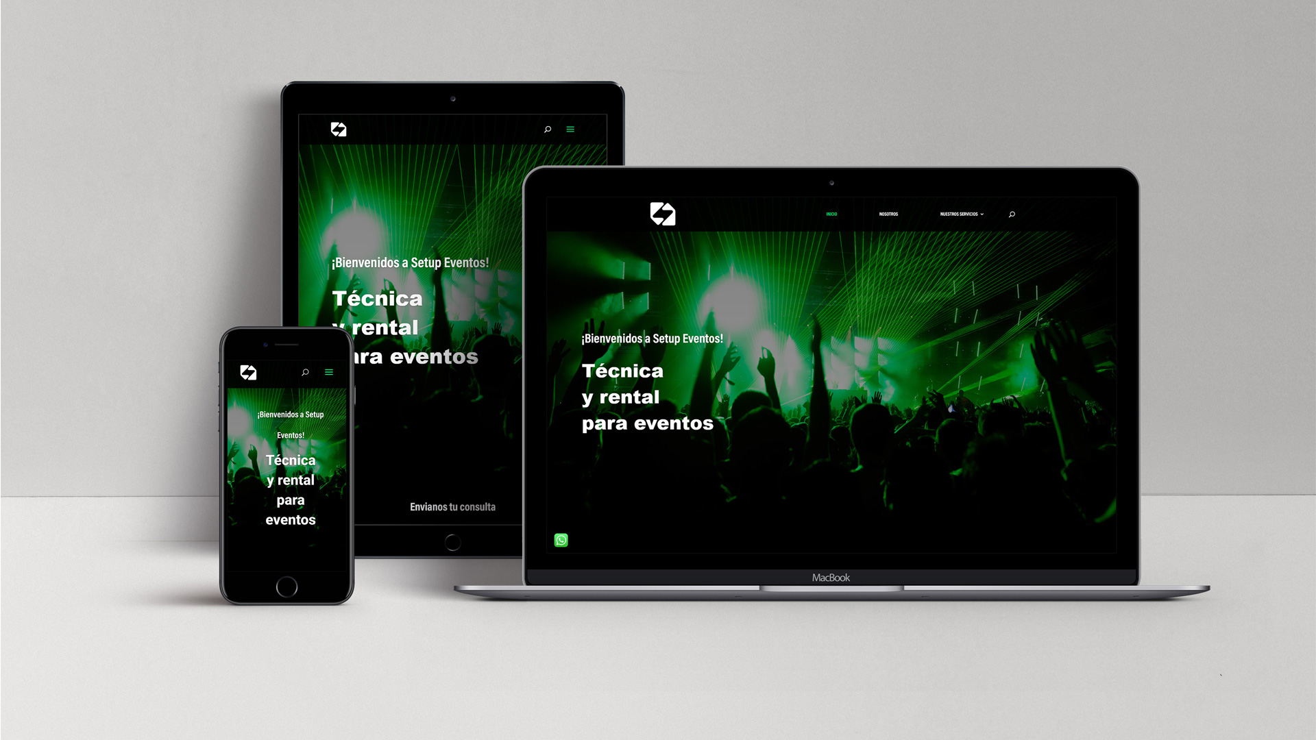 Setup Eventos